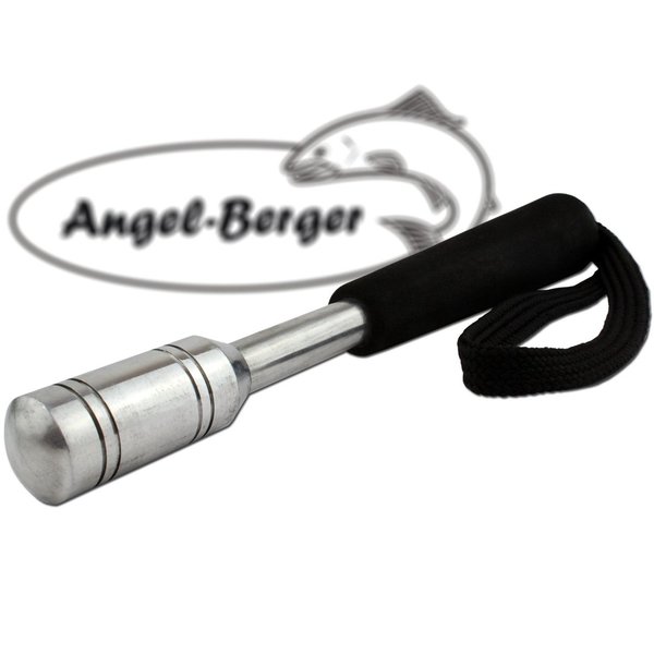 Angel Berger Deluxe Aluminium Fischtöter mit Handschlaufe Fischbetäuber Totschläger