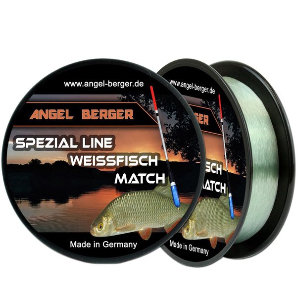 Angel Berger Spezial Line Weissfisch Match Monofile Angelschnur Angelschnur